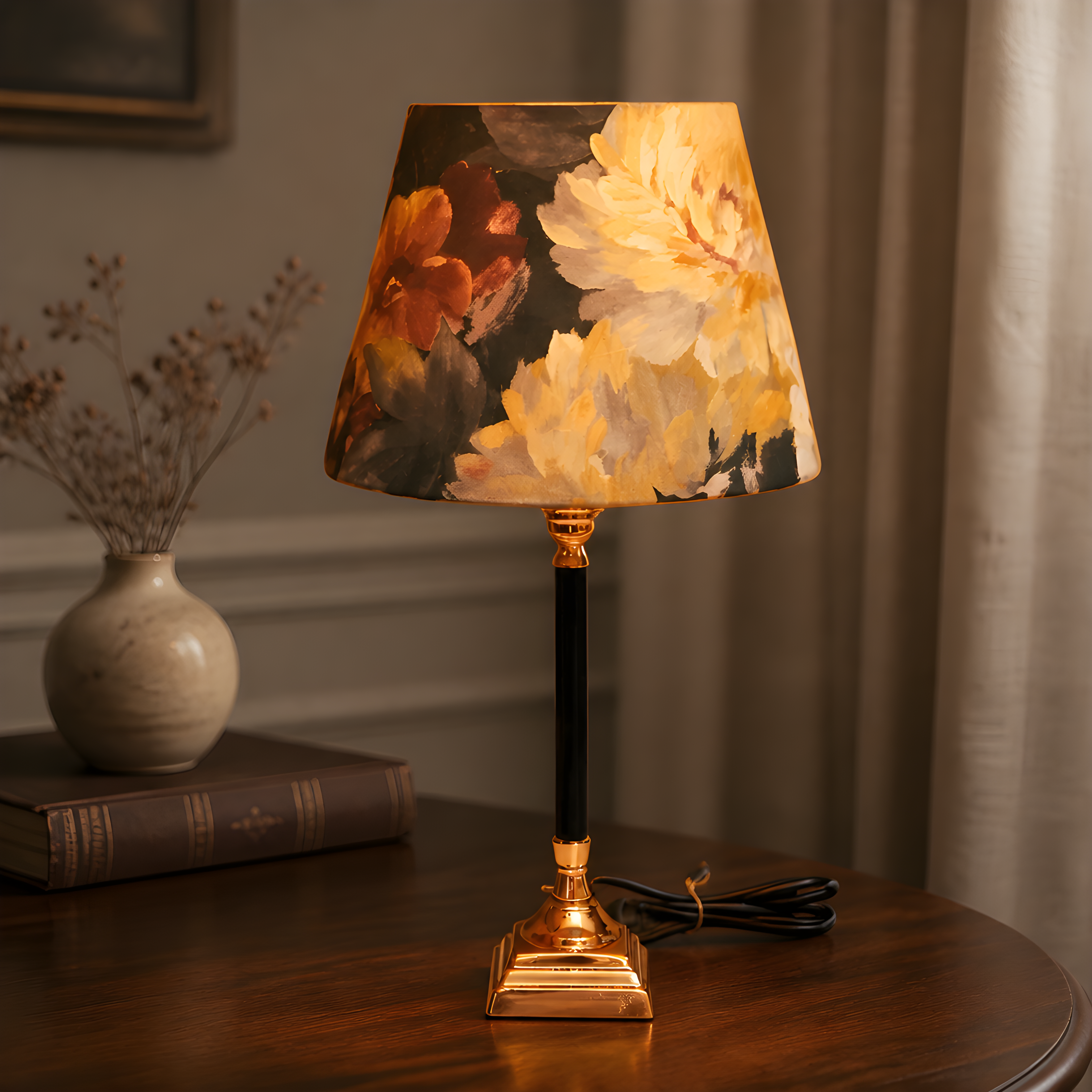 Lampa "Culoare" – Rafinament industrial în nuanțe de negru și cupru