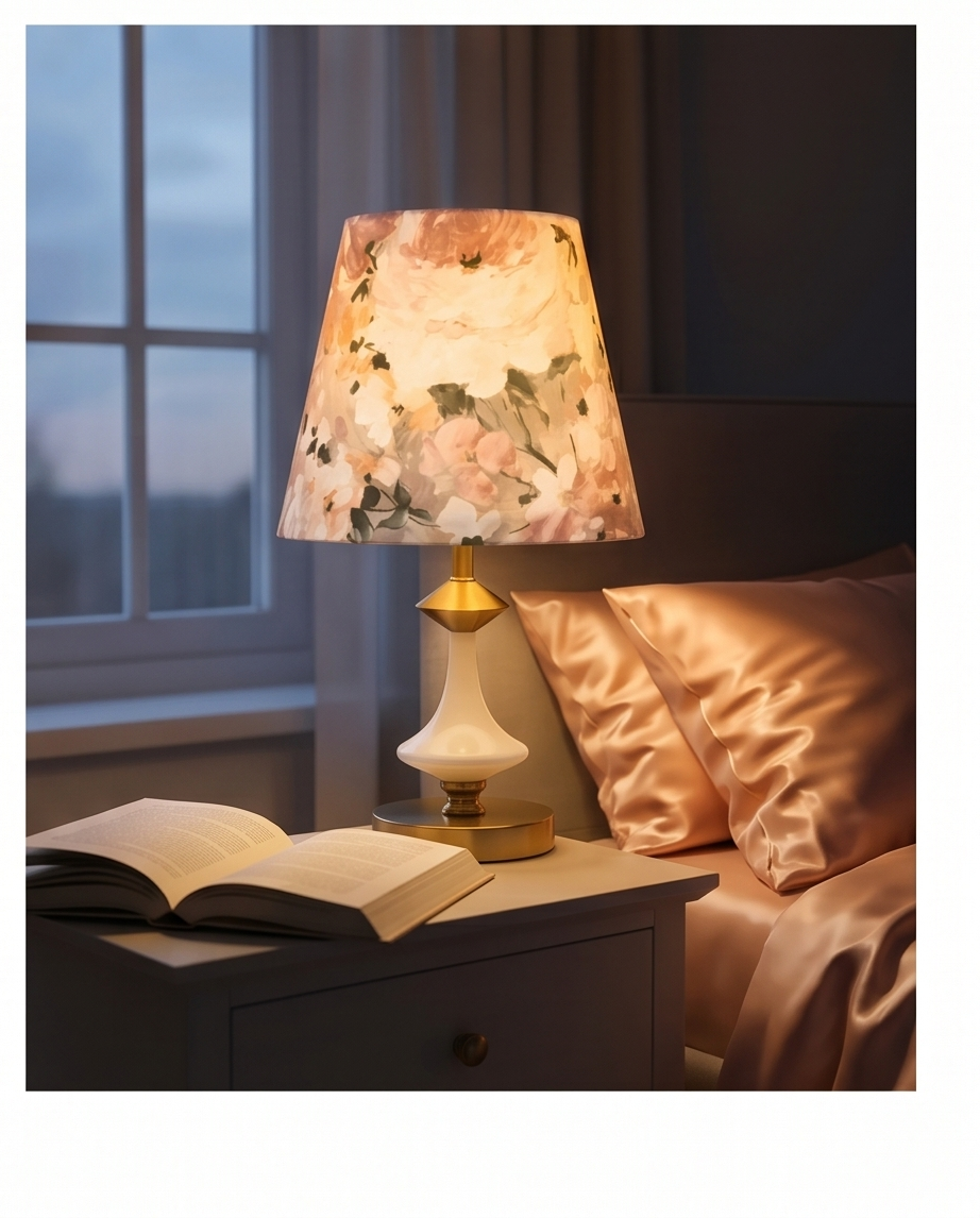 Lampa "Viață în Roz" – Eleganță și lumină ambientală