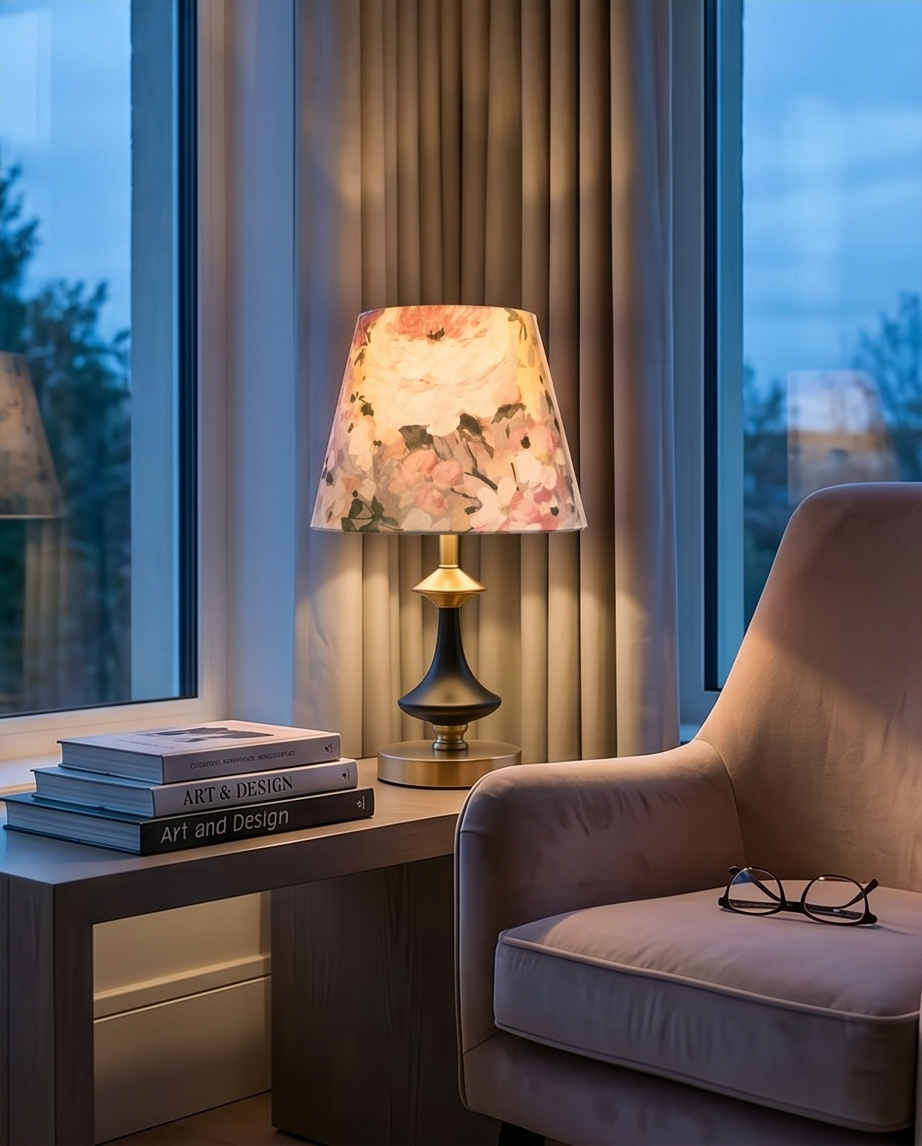 Lampa "Viață în Roz" – Artizanat și confort vizual