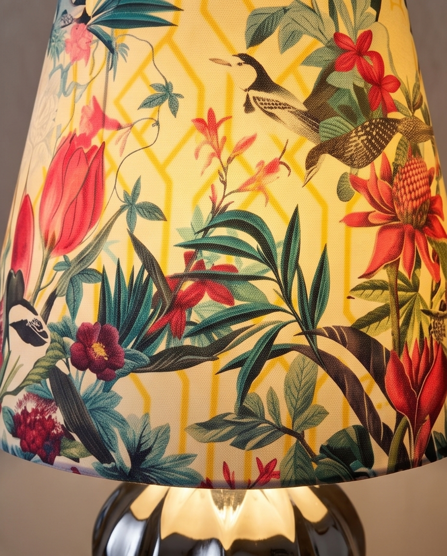 Lampă de Masă "Gradina Colorata" - Ediție Limitată