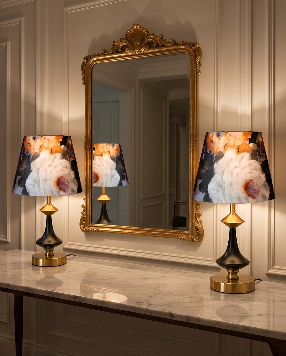 Lampa "Bujor Alb" – Artizanat și confort vizual