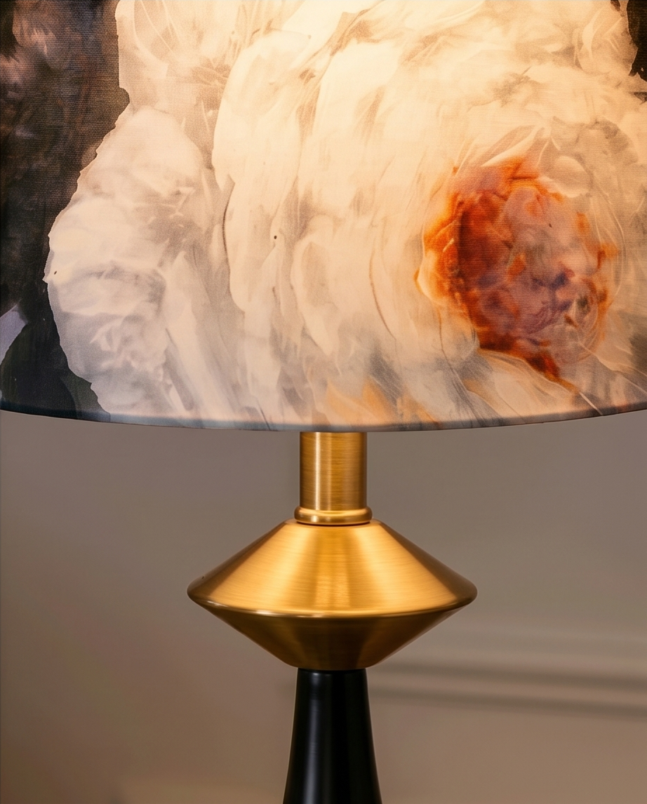 Lampa "Bujor Alb" – Artizanat și confort vizual