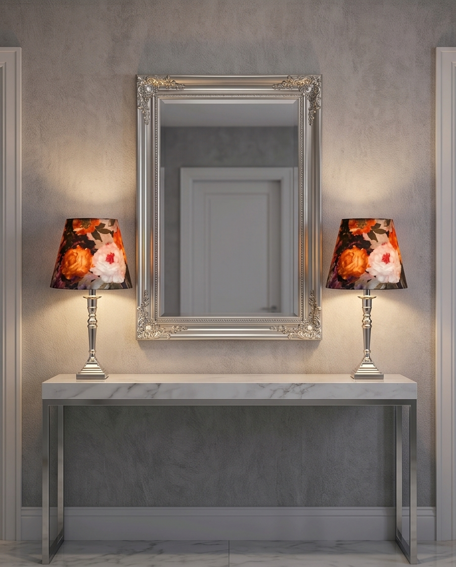 Lampa "Bujor Alb" – Eleganță tactilă și design contemporan