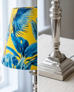 Lampa „Soare în Junglă” – Eleganță tactilă și design contemporan